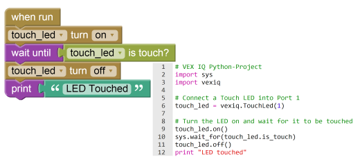 vex iq python